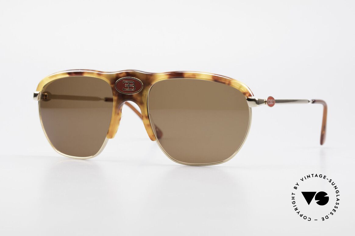 Bugatti 65218 Rare Old 70's Bugatti Glasses, precious Bugatti vintage luxury sunglasses for men, Made for Men