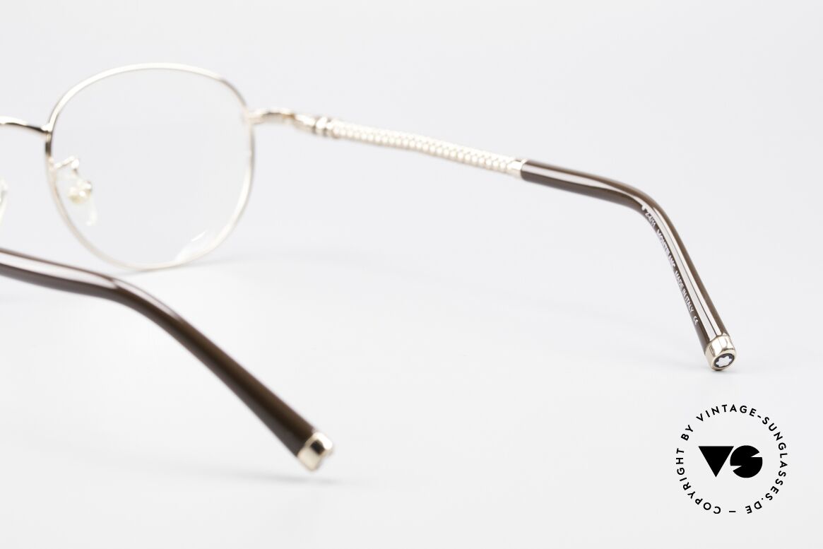 Montblanc MB392 Luxury Panto Frame Rose Gold, NO RETRO glasses, but an old ORIGINAL from 1999, Made for Men and Women