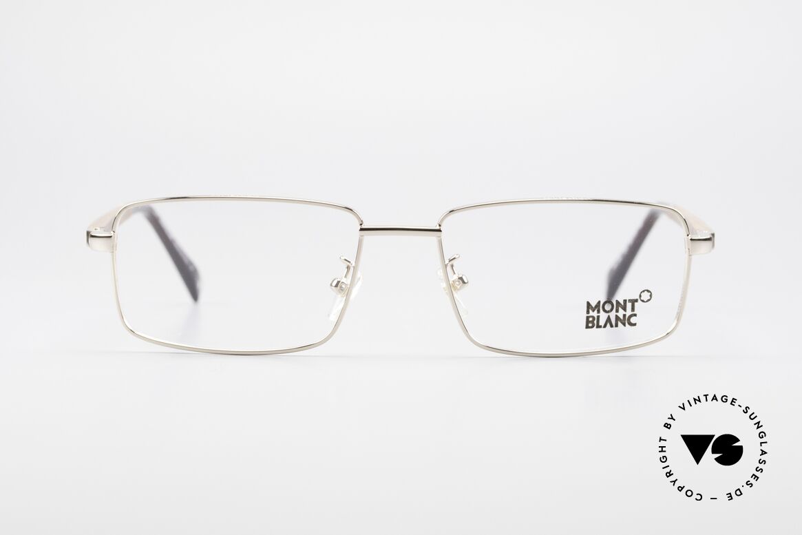 Montblanc MB389 Gold-Plated Wood Glasses Men, top-notch craftsmanship with flexible spring hinges, Made for Men