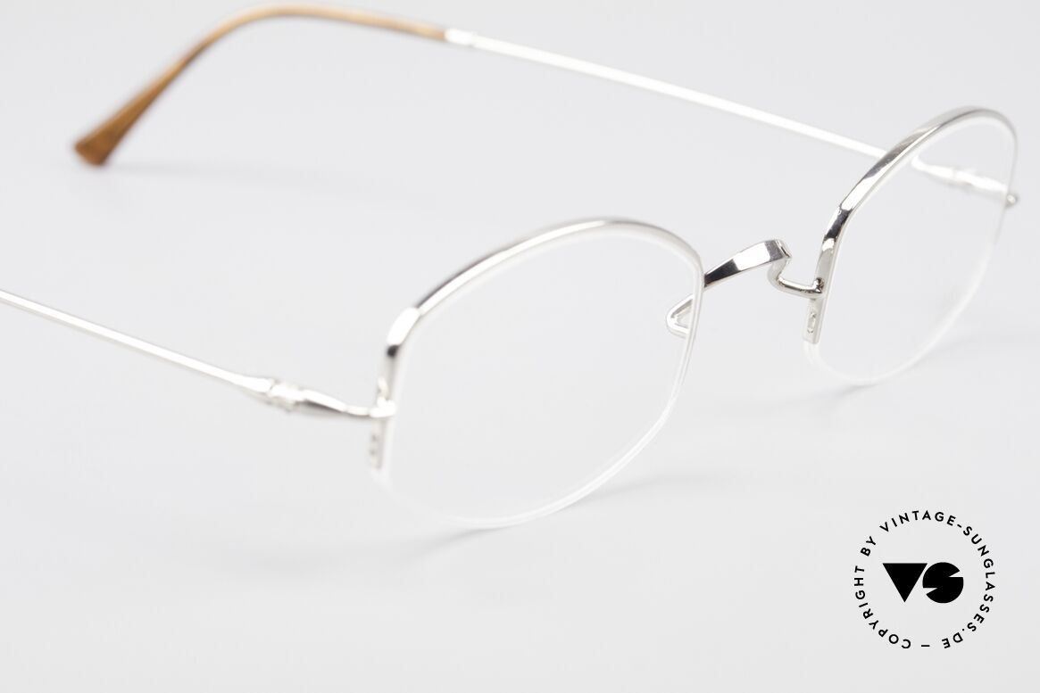 Lunor Classic Semi Rimless Vintage Frame, NO RETRO EYEGLASSES; but a luxury vintage ORIGINAL, Made for Men and Women