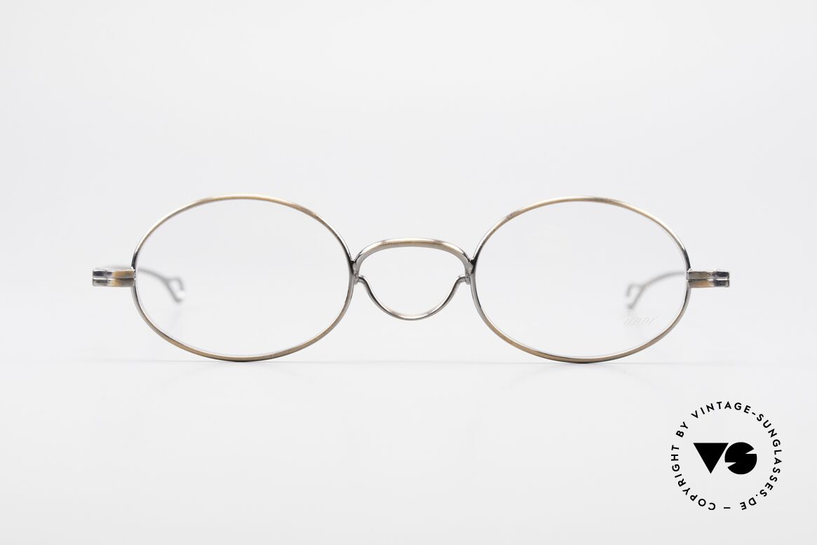 Lunor Swing Oval Swing Bridge Vintage Glasses, LUNOR: shortcut for French "Lunette d'Or" (gold glasses), Made for Men and Women