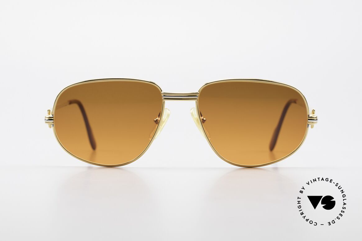 Cartier Romance LC - S Luxury Designer Sunglasses, vintage Cartier sunglasses; model ROMANCE Louis Cartier, Made for Men and Women