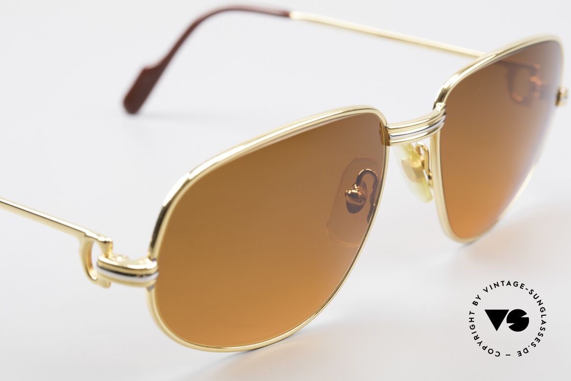 Cartier Romance LC - S Luxury Designer Sunglasses, with new sunset-gradient sun lenses (simply fancy & rare), Made for Men and Women