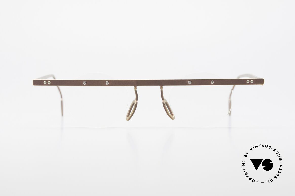 Theo Belgium Tita VII 9 Vintage Titanium Eyeglasses, Theo Belgium: the most self-willed brand in the world, Made for Men and Women