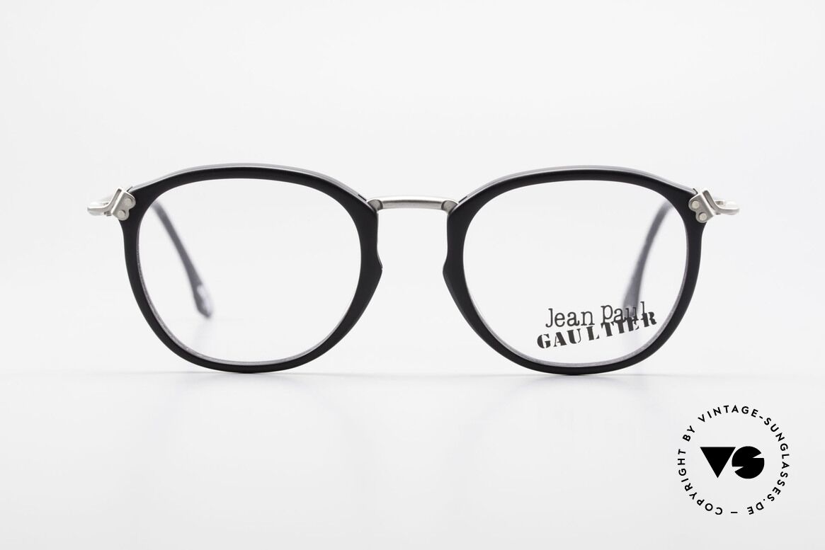 Jean Paul Gaultier 55-1272 Old Vintage Glasses No Retro, classical 90s designer eyewear by Jean Paul Gaultier, Made for Men and Women