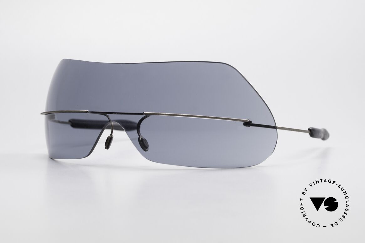 Theo Belgium Satisfashion 138 Sunglasses With Eyebrows, THEO shades of the SATISFASHION series from 2001, Made for Women