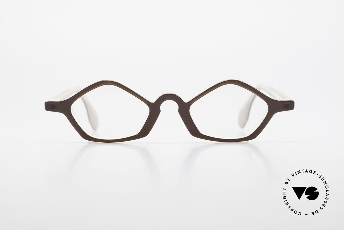 Theo Belgium Polygone Geometrical Plastic Eyeglasses, Theo Belgium = the most self-willed brand in the world, Made for Men and Women