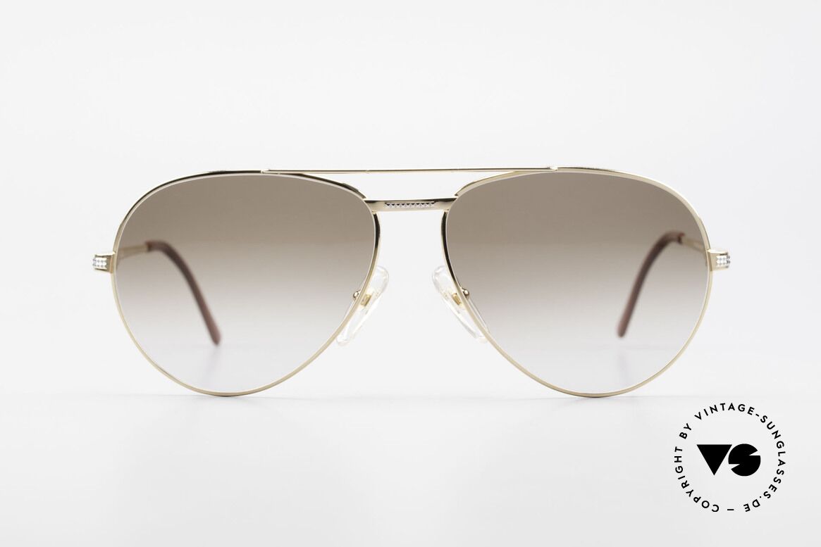 Christian Dior 2780 Gold-Plated 90's Aviator Frame, GOLD-PLATED metal frame in LARGE size 61/14, Made for Men