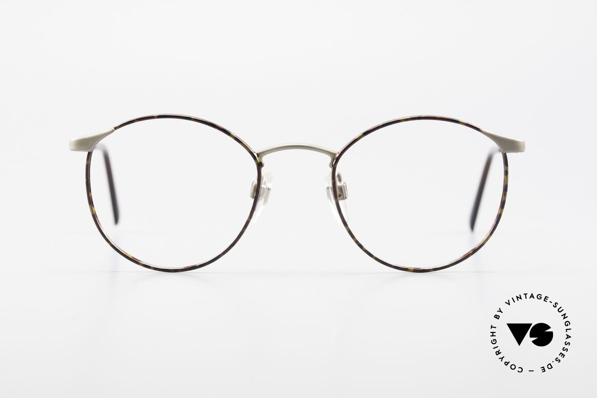 Giorgio Armani 163 Small Panto Eyeglass-Frame, timeless vintage Giorgio Armani designer eyeglasses, Made for Men and Women
