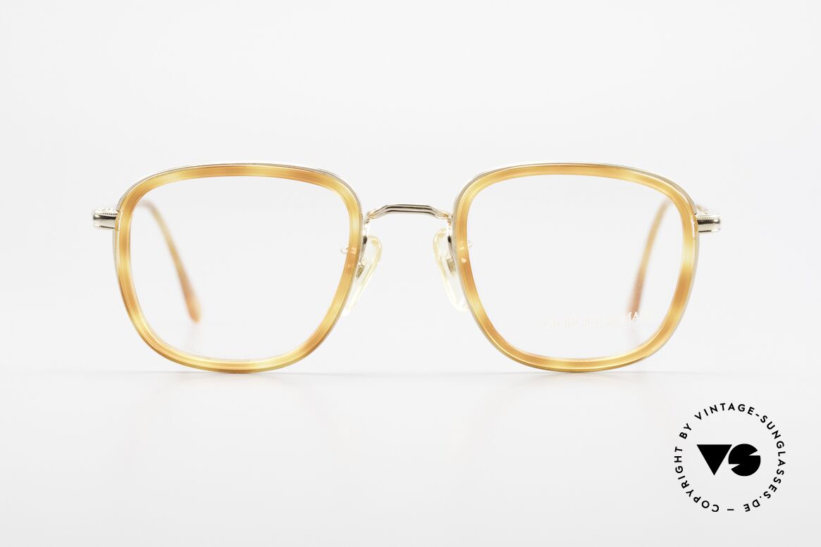 Giorgio Armani 102 Square Vintage Eyeglasses 90's, vintage designer eyeglass-frame by GIORGIO Armani, Made for Men and Women
