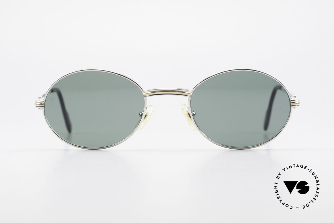 Cartier Saint Honore Oval Luxury Sunglasses 90's, oval VINTAGE CARTIER sunglasses from app. 1998, Made for Men
