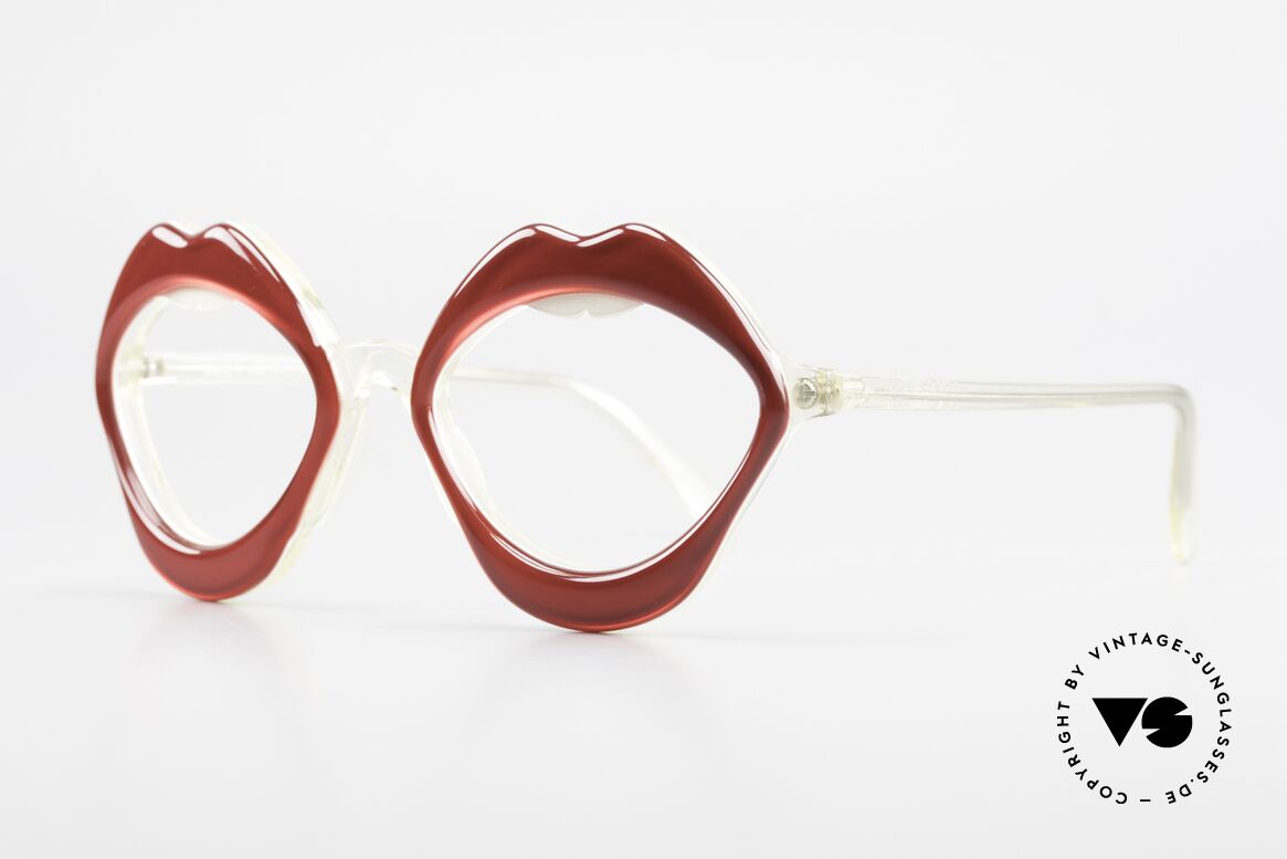Anglo American Optical LIPS Art Frame Rare Museum Piece, a piece of fashion history by designer Pierre Marly, Made for Women