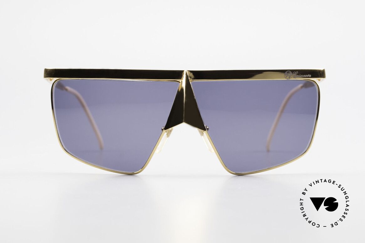 Casanova FC10 Noseguard Sunglasses 24kt, distinctive Venetian design in style of the 18th century, Made for Men and Women