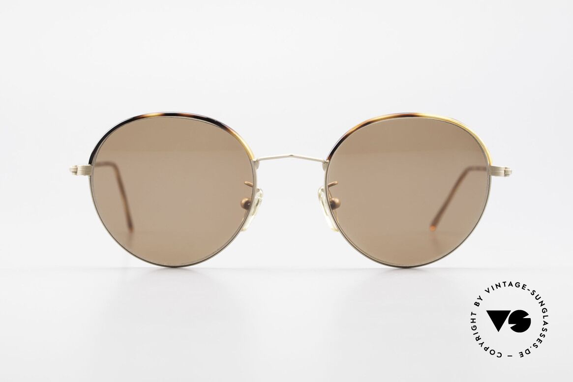 Cutler And Gross 0391 Round Shades Windsor Rings, CUTLER and GROSS designer shades from the late 90's, Made for Men and Women