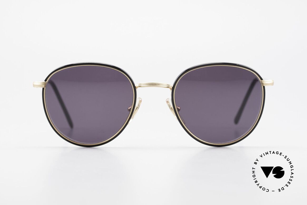 Cutler And Gross 0352 Vintage Panto Sunglasses 90s, classic, timeless UNDERSTATEMENT luxury sunglasses, Made for Men and Women
