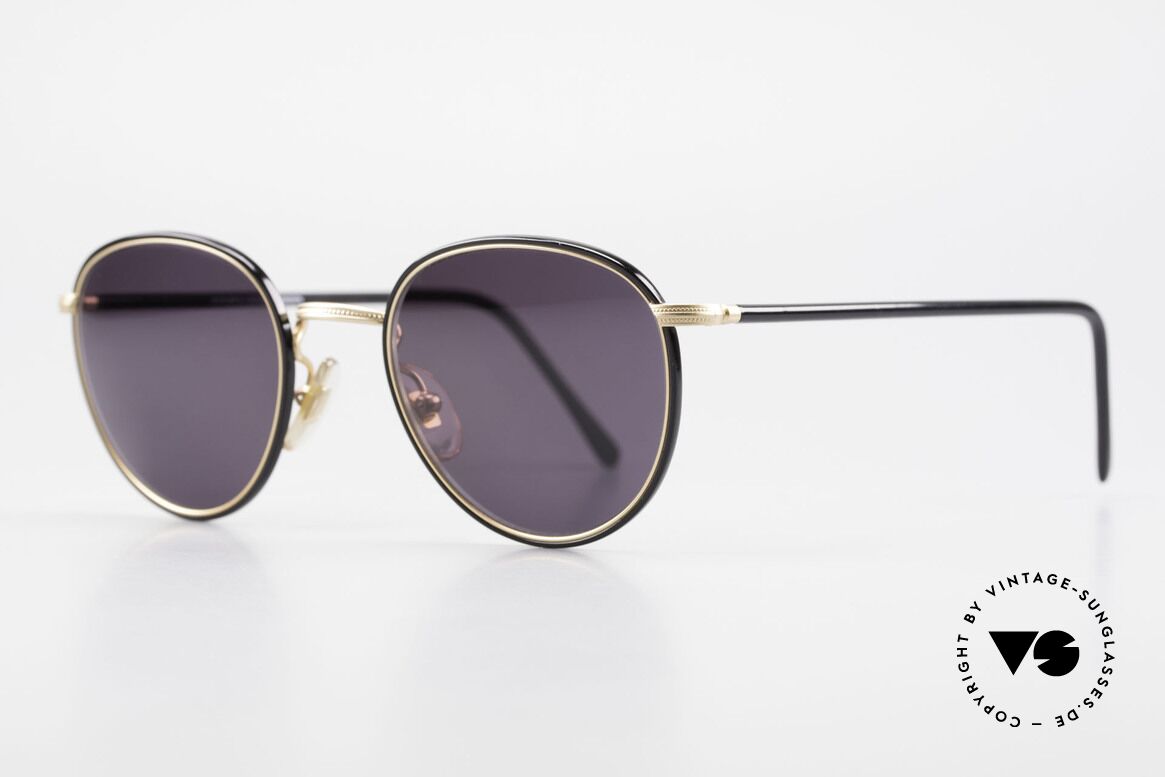 Cutler And Gross 0352 Vintage Panto Sunglasses 90s, stylish & distinctive in absence of an ostentatious logo, Made for Men and Women