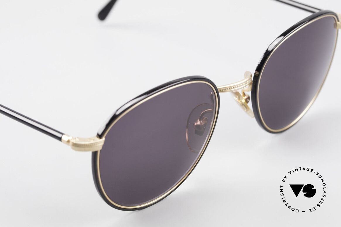 Cutler And Gross 0352 Vintage Panto Sunglasses 90s, never worn; like all our vintage Cutler & Gross eyewear, Made for Men and Women