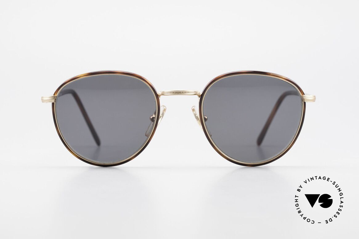 Cutler And Gross 0352 Panto Vintage Sunglasses 90s, CUTLER and GROSS designer shades from the late 90's, Made for Men and Women