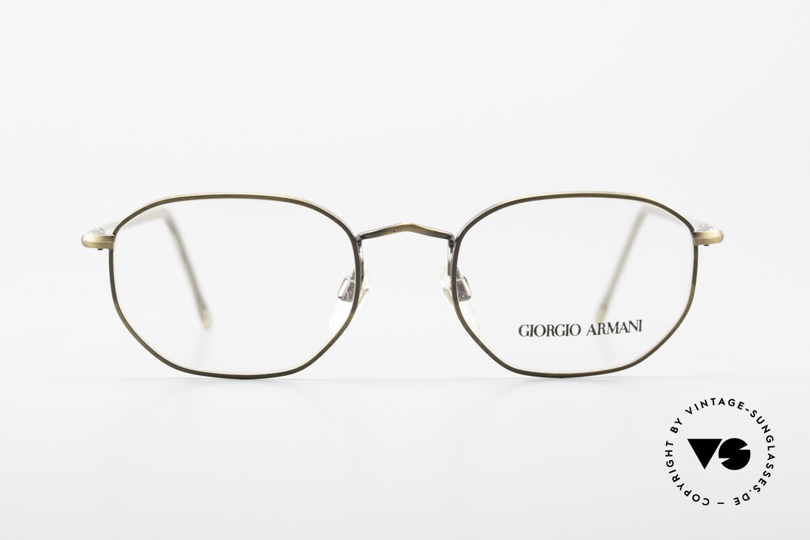 Giorgio Armani 187 Classic Men's Eyeglasses 90's, classic gentlemen's frame (rather a SMALL size 50/19), Made for Men