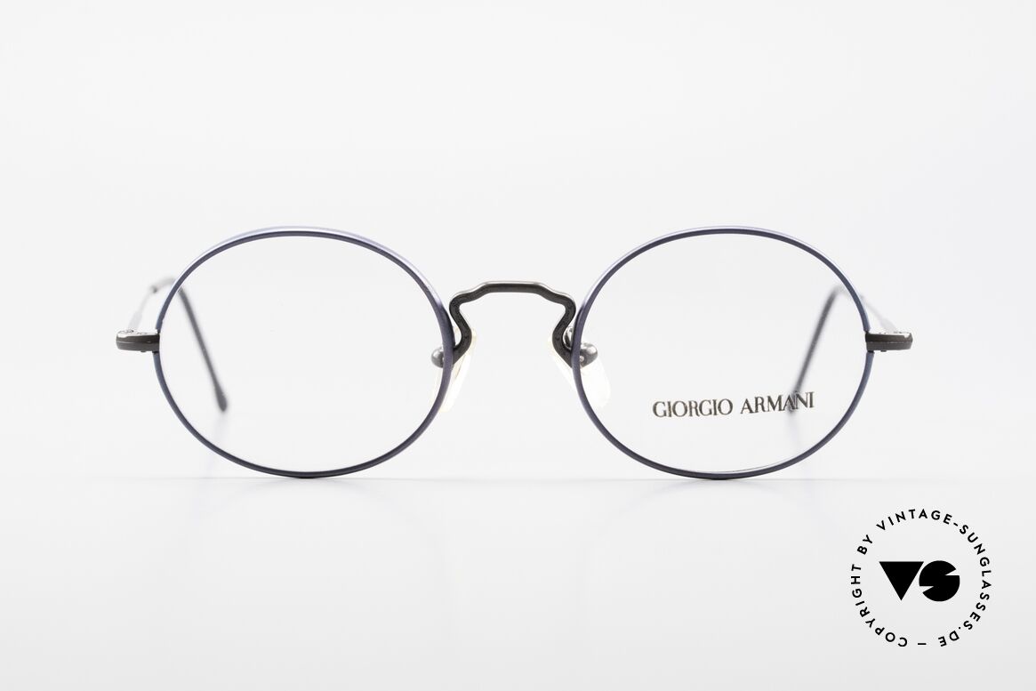 Giorgio Armani 247 No Retro Eyeglasses 90's Oval, small oval-round frame design' - a timeless classic!, Made for Men and Women