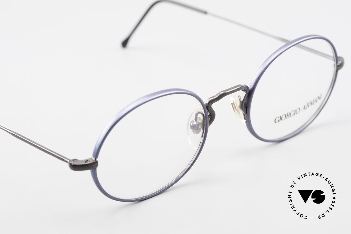 Giorgio Armani 247 No Retro Eyeglasses 90's Oval, NO RETRO SPECS, but an app. 25 years old Original, Made for Men and Women