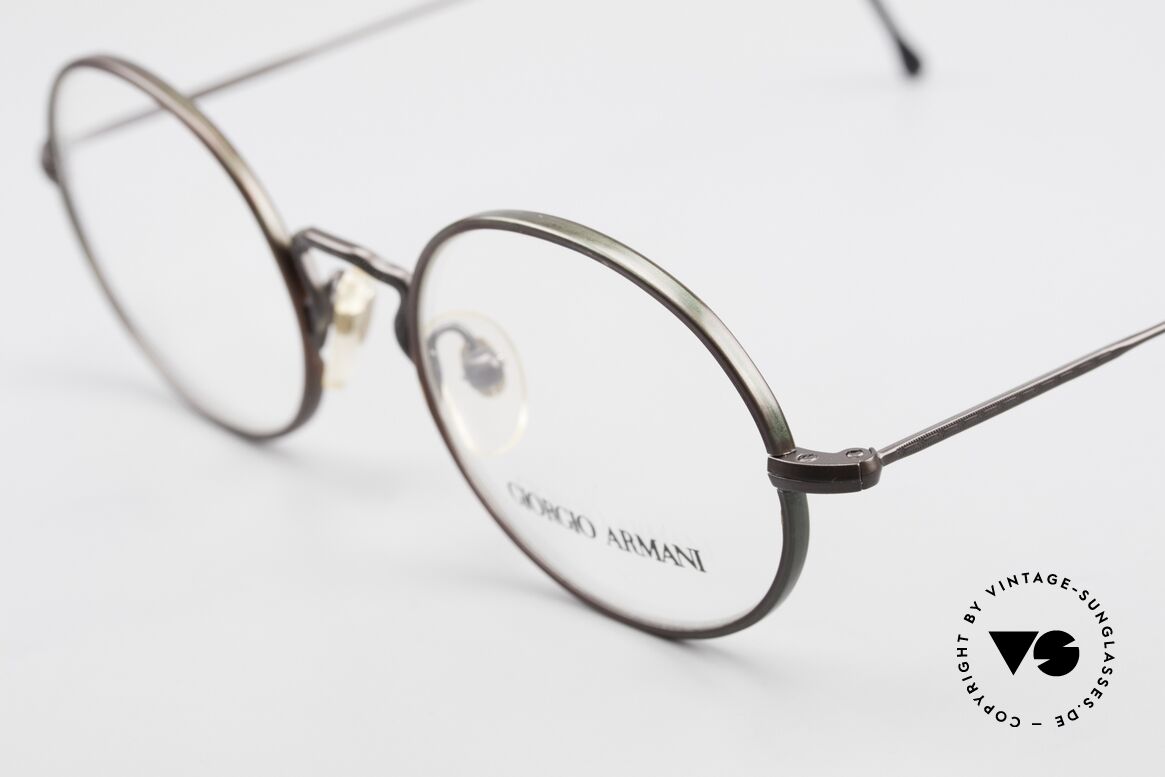 Giorgio Armani 247 Finish Shines Brown And Green, unworn rarity (like all our rare vintage GA eyewear), Made for Men