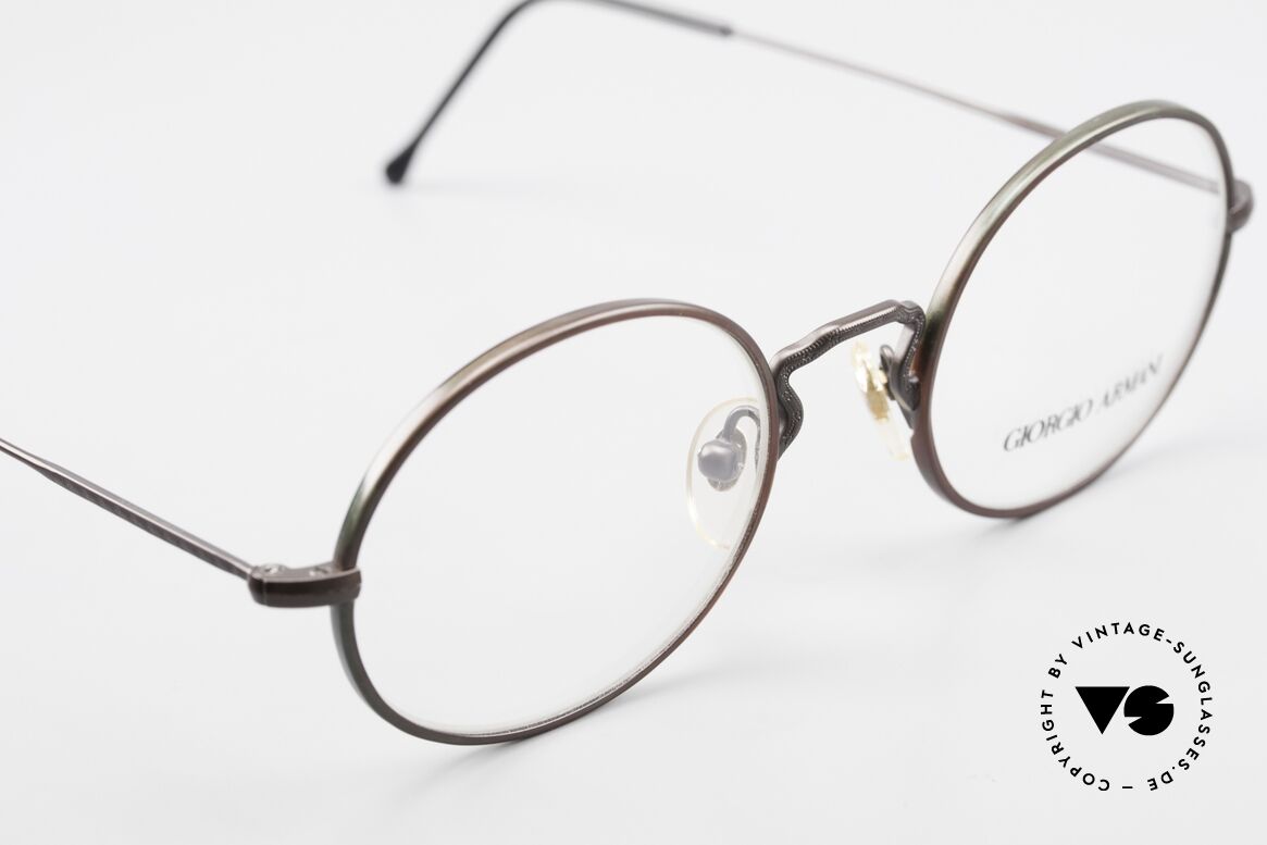 Giorgio Armani 247 Finish Shines Brown And Green, NO RETRO SPECS, but an app. 25 years old Original, Made for Men