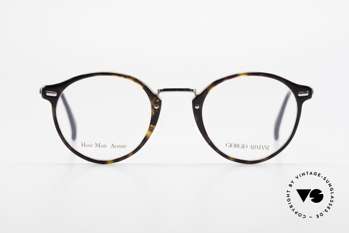 Giorgio Armani 828 Round Panto Eyeglass-Frame, timeless GIORGIO ARMANI vintage designer glasses, Made for Men and Women