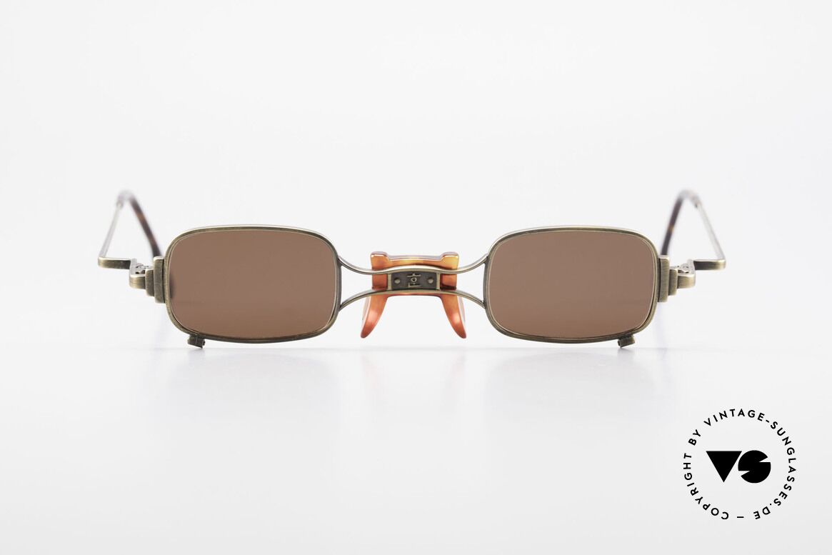 Koure KR8028 Square 90's Steampunk Shades, vintage KOURE sunglasses from 1994, Steampunk Style, Made for Men and Women