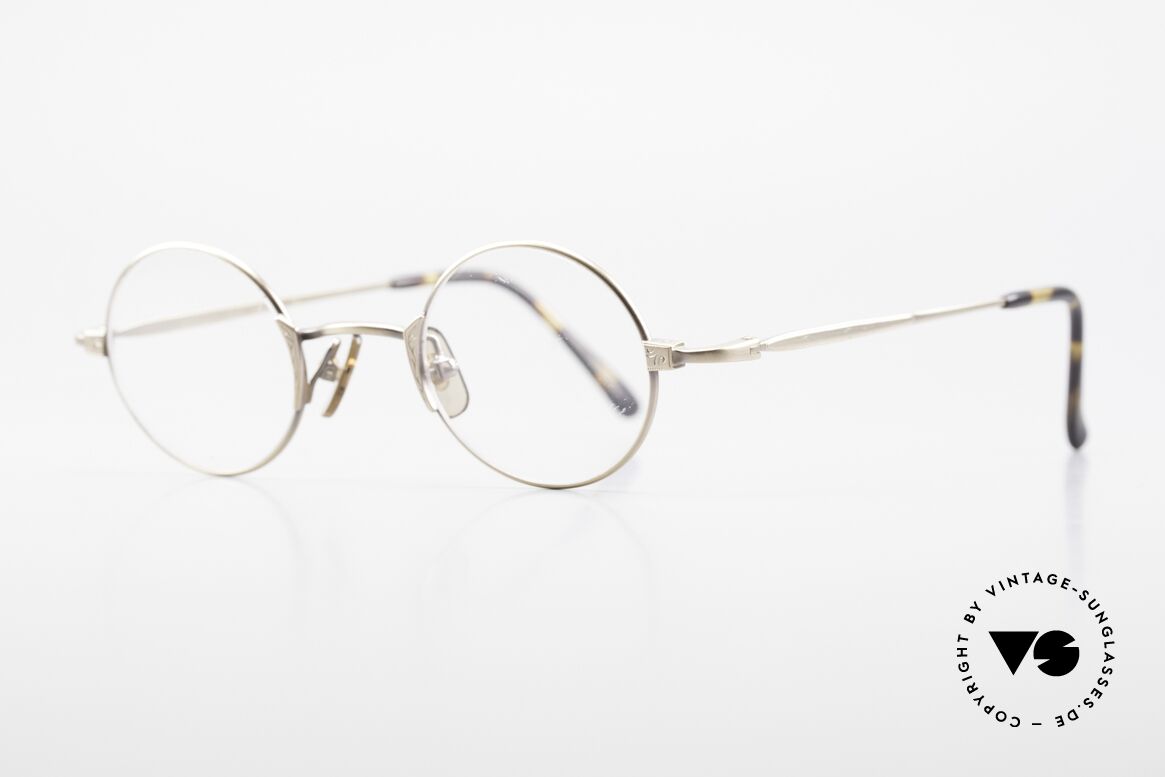 Freudenhaus Tori Small Round Designer Frame, costly frame, top notch craftsmanship (from Japan), Made for Men and Women