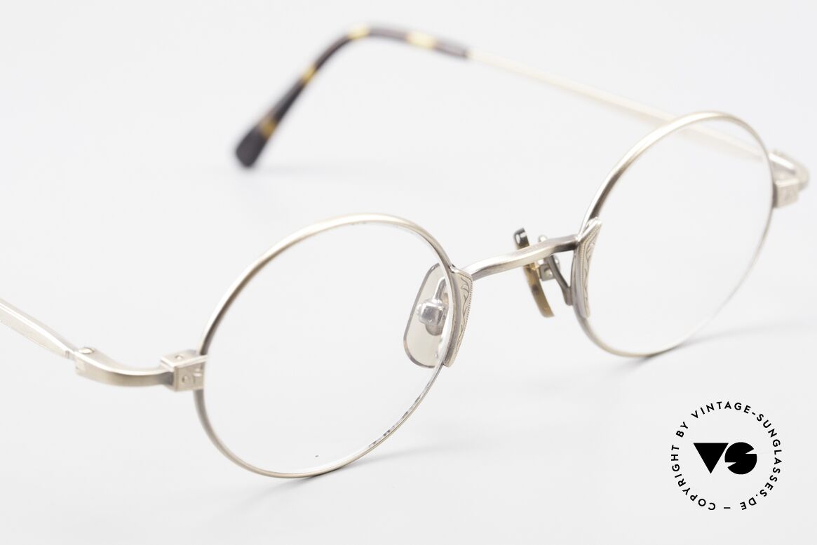 Freudenhaus Tori Small Round Designer Frame, unworn (like all our rare vintage designer eyeglasses), Made for Men and Women