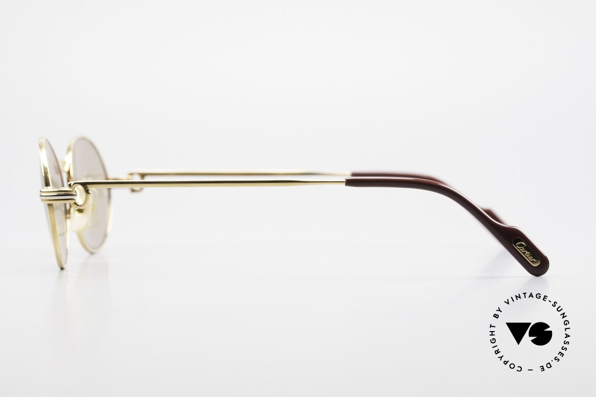 Cartier Saint Honore - S Small Oval Luxury Sunglasses, NO RETRO; a 20 years old ORIGINAL + Cartier case!, Made for Men and Women