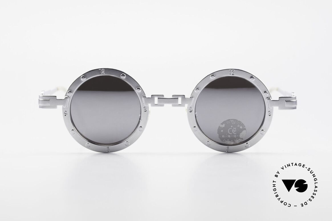 Koure Icon 2266 Mirrored Steampunk Shades, vintage KOURE sunglasses from 1994, Steampunk Style, Made for Men and Women