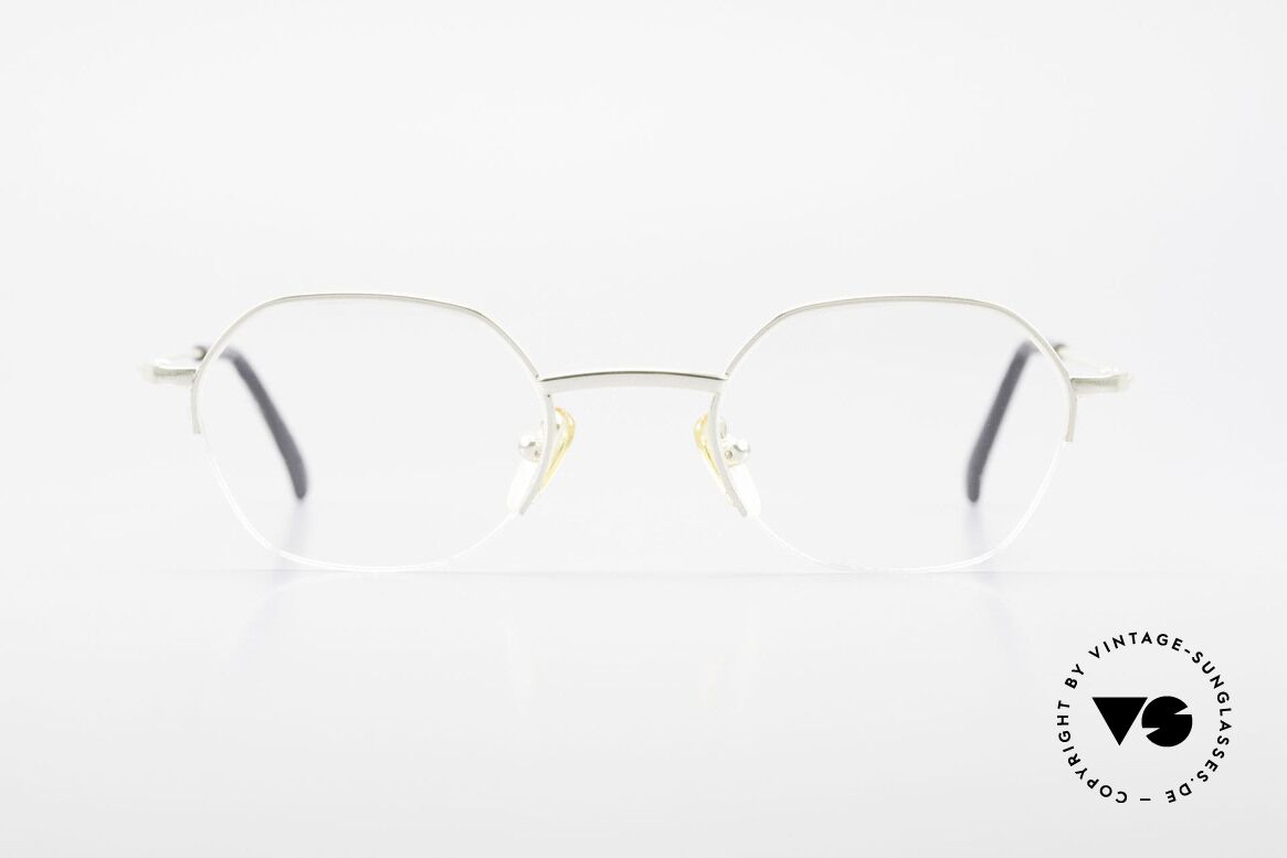 W Proksch's M62/24 90s Avantgarde Semi Rimless, Proksch's vintage Titanium eyeglasses from 1996, Made for Men and Women