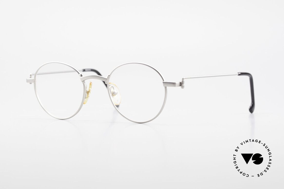 W Proksch's M32/8 Panto Glasses 90s Avantgarde, Proksch's vintage Titanium eyeglasses from 1993, Made for Men