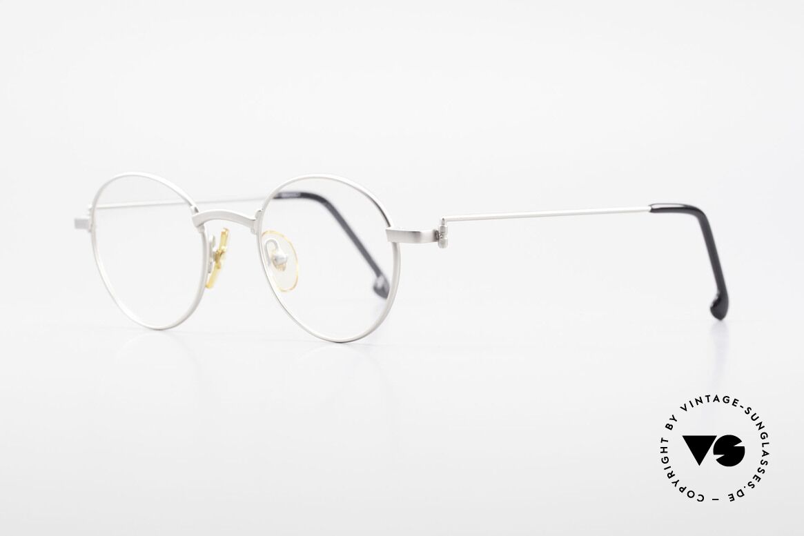 W Proksch's M32/8 Panto Glasses 90s Avantgarde, plain frame design & Japanese striving for quality, Made for Men