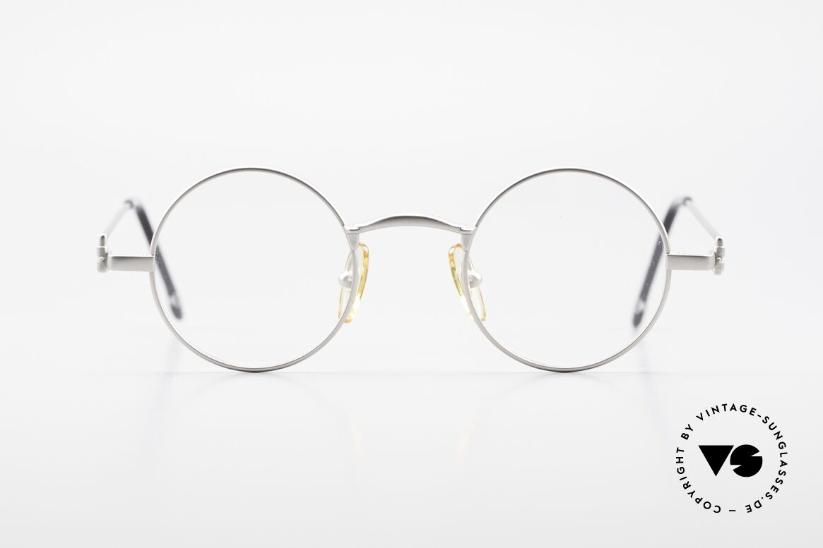 W Proksch's M30/8 Round Glasses 90s Avantgarde, Proksch's vintage Titanium eyeglasses from 1993, Made for Men