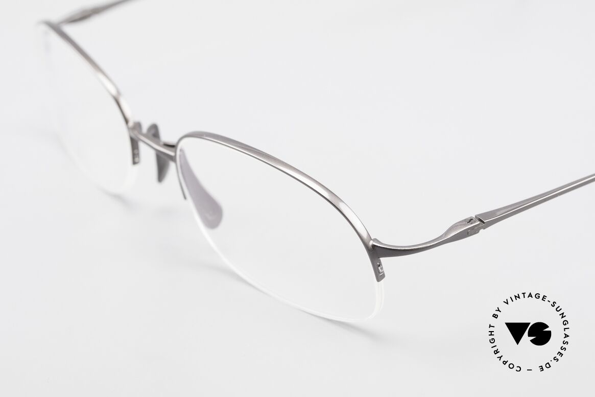 Wolfgang Proksch WP0007 Semi Rimless Titanium Frame, model of the 1st W.P. serie, produced by KANEKO, Made for Men