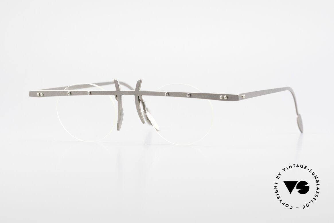 Theo Belgium Tita VI 3 Crazy Eyeglasses Titanium 90s, Theo Belgium: the most self-willed brand in the world, Made for Men and Women