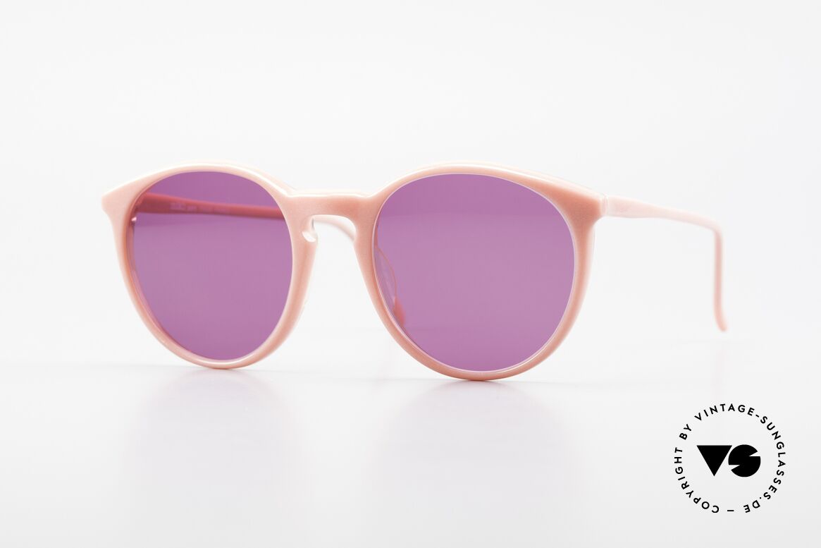 Alain Mikli 901 / 081 Panto Sunglasses Purple Pink, elegant VINTAGE Alain Mikli designer sunglasses, Made for Women