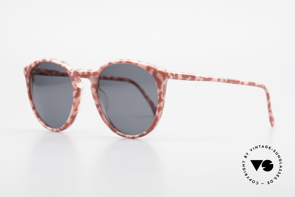 Alain Mikli 901 / 172 Panto Frame Red Pink Marbled, terrific frame pattern: ruby-colored/pink marbled, Made for Women