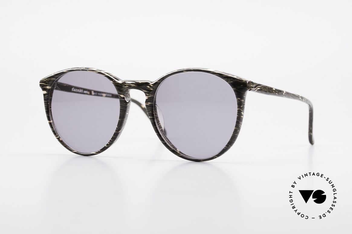 Alain Mikli 901 / 429 Brown Marbled Panto Frame, elegant VINTAGE Alain Mikli designer sunglasses, Made for Men and Women
