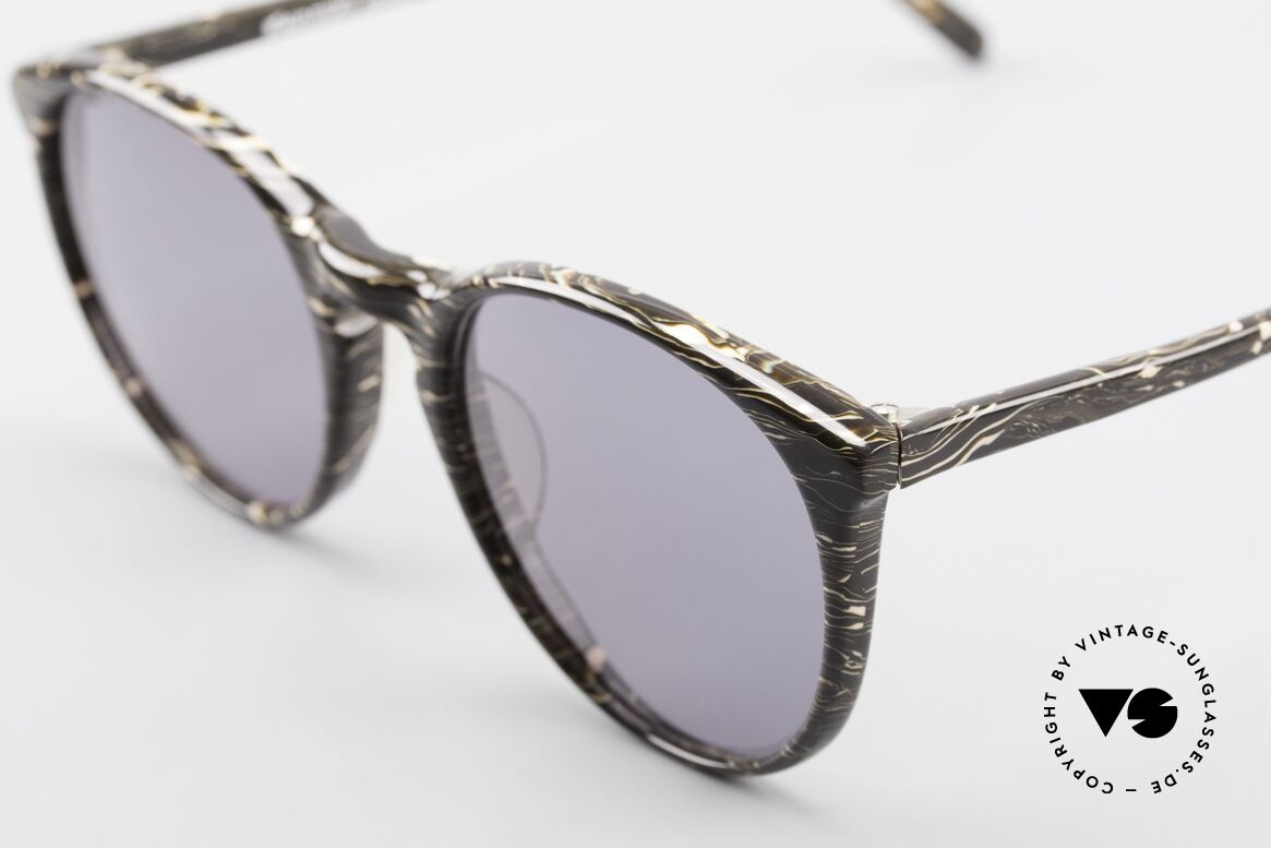 Alain Mikli 901 / 429 Brown Marbled Panto Frame, handmade quality and 123mm width = SMALL size, Made for Men and Women