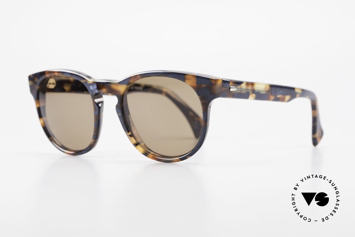 Alain Mikli 6903 / 622 XS Panto Frame Marbled Brown, inspired by the 1960's 'Tart Optical Arnel' frames, Made for Men and Women