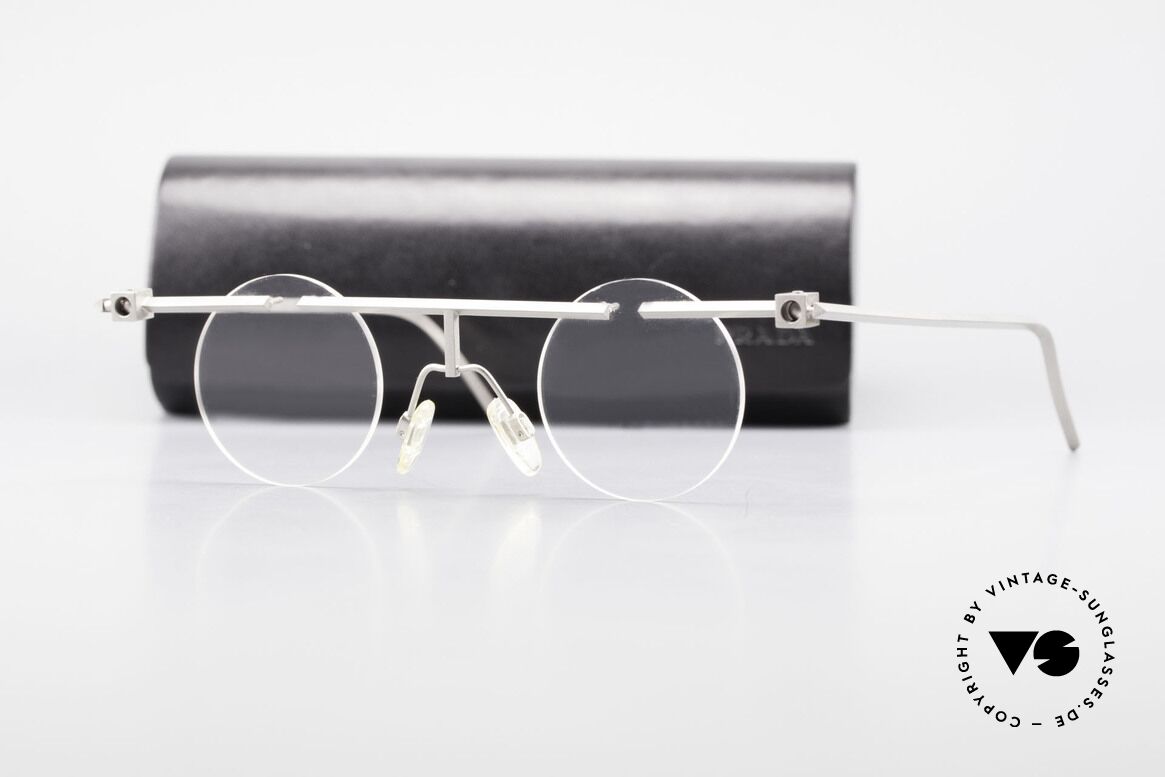 B. Angeletti Sammlerstück Bauhaus Frame Limited Edition, means: "collector's item with ball joint" No. 31 of 99, Made for Men and Women
