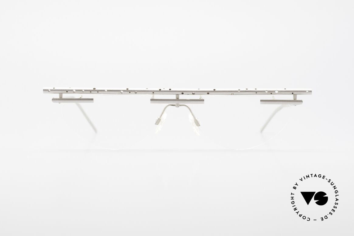 B. Angeletti Gazelle Vintage Architect's Glasses, designer frame (inspired by architect Marcel Breuer), Made for Men and Women