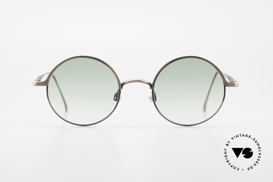 Miyake Design Studio IM401 Insider Sunglasses Round, interesting vintage sunglasses from the 1990's, Made for Men and Women