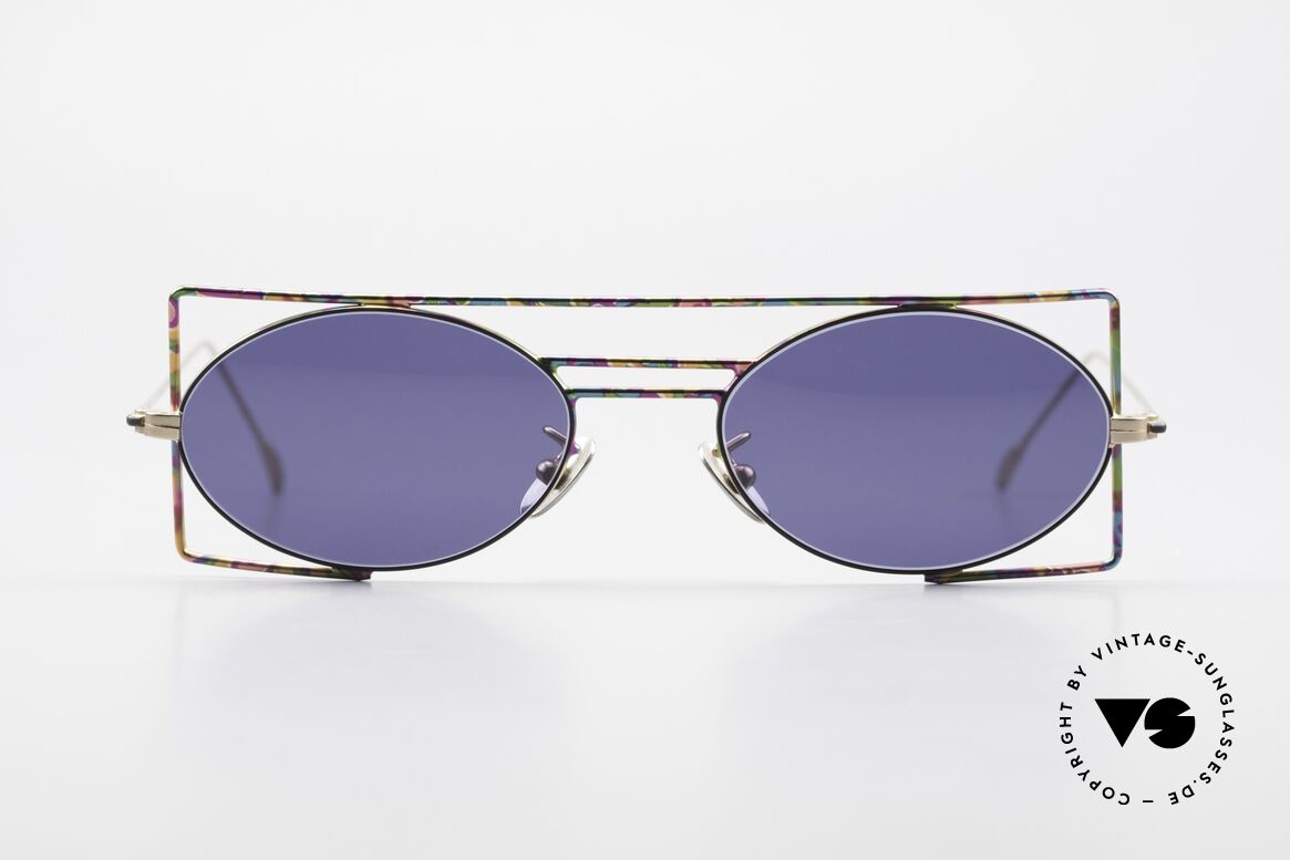 IMAGO Steel 8 Colorful Vintage Sunglasses, IMAGO = eyewear designs with identity and personality, Made for Men and Women