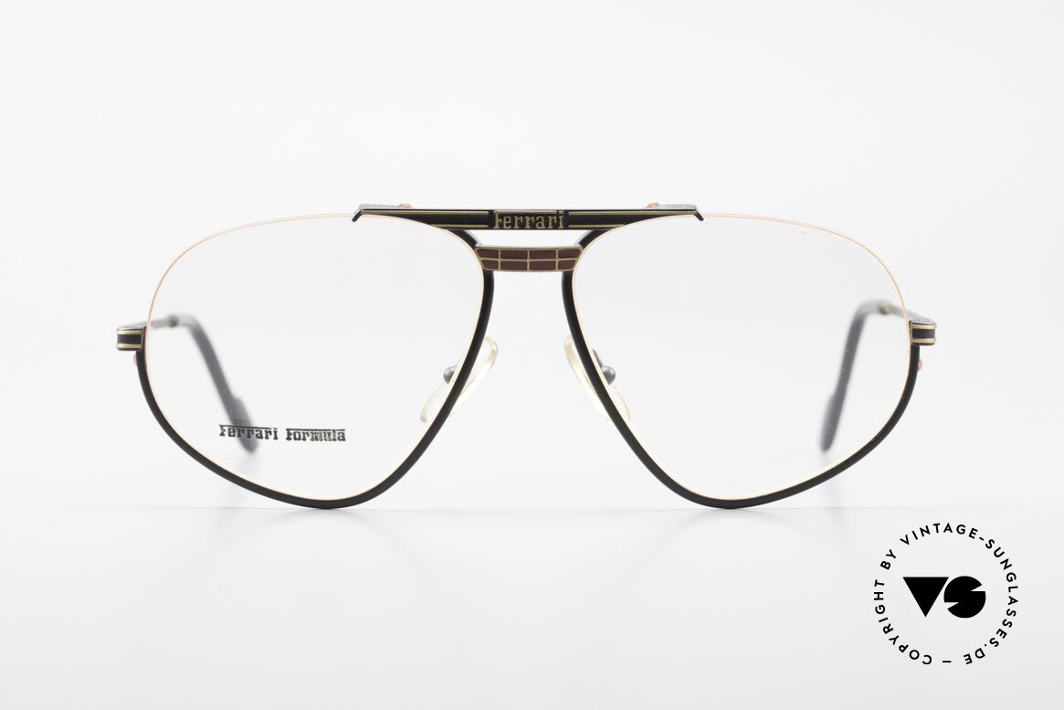 Ferrari F2 Old 80's Ferrari Eyeglasses, rare classic glasses by famous Ferrari from the 80's, Made for Men