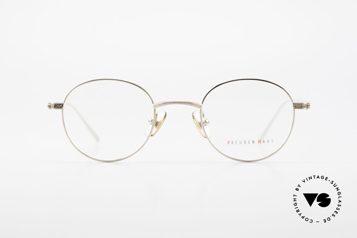 Freudenhaus Garland Small Round Designer Frame, vintage designer glasses by FREUDENHAUS, Munich, Made for Men and Women